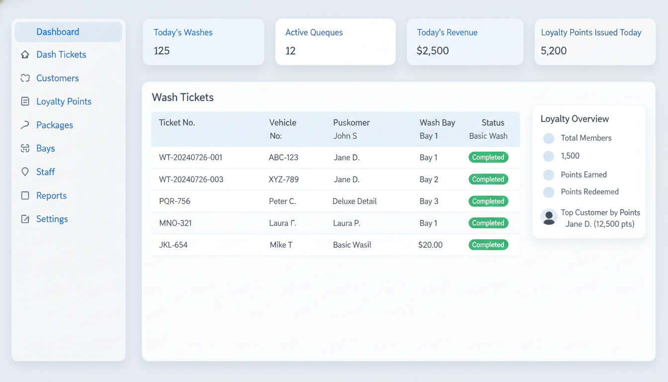 Car Wash Management System preview